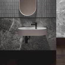 Lune Oval Solid Surface Basin